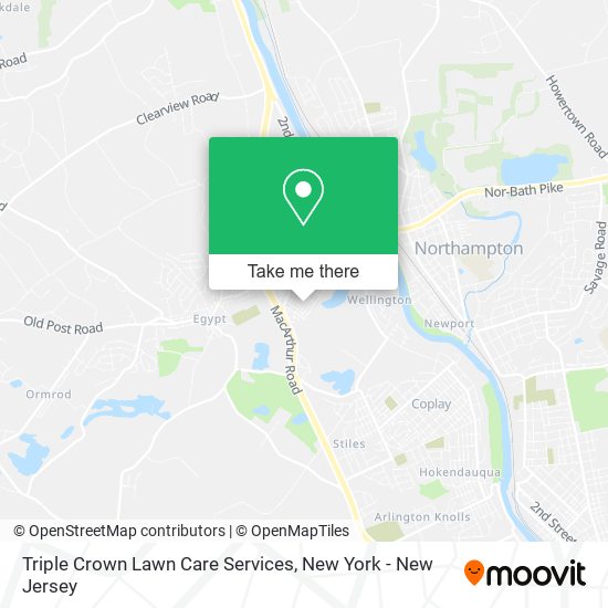 Triple Crown Lawn Care Services map