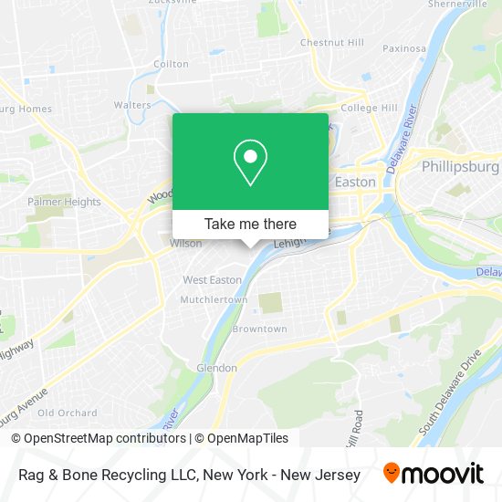 Mapa de Rag & Bone Recycling LLC