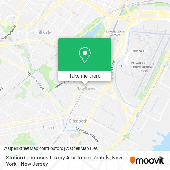 Station Commons Luxury Apartment Rentals map