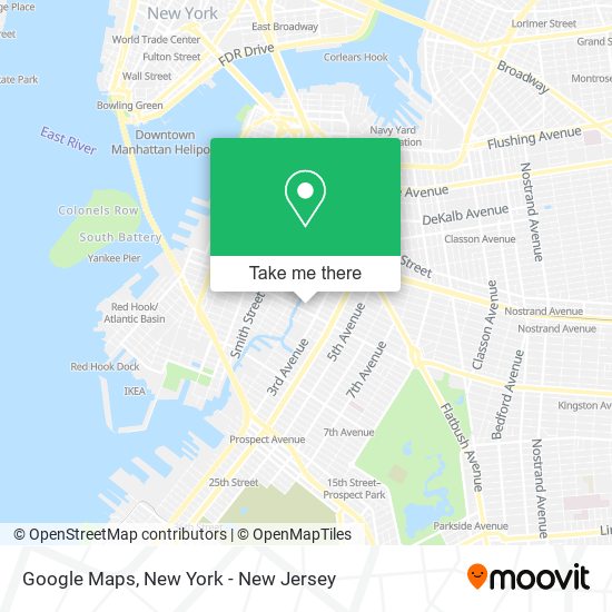 Mapa de Google Maps