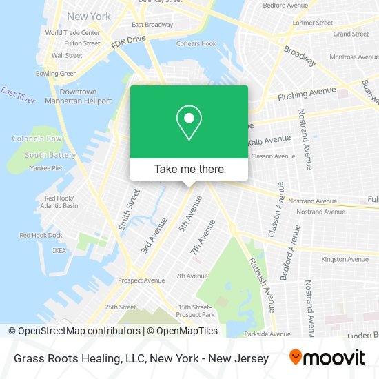 Mapa de Grass Roots Healing, LLC