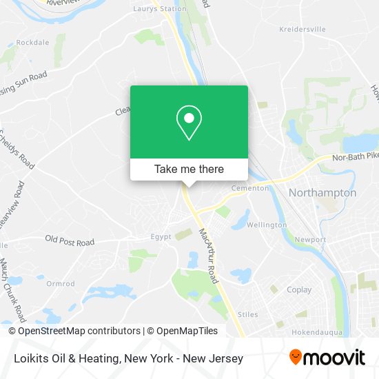 Loikits Oil & Heating map