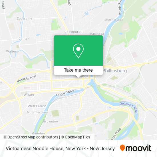 Mapa de Vietnamese Noodle House