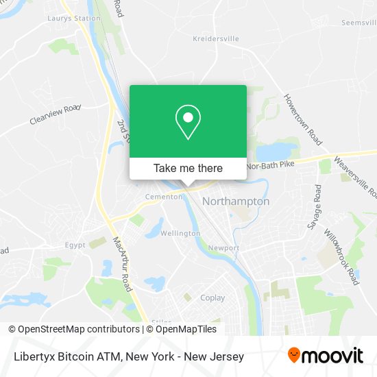 Libertyx Bitcoin ATM map