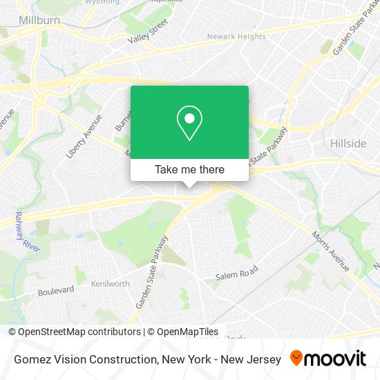 Gomez Vision Construction map