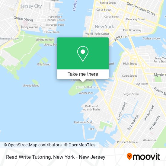 Mapa de Read Write Tutoring