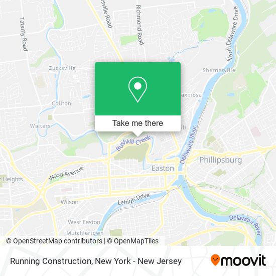 Running Construction map