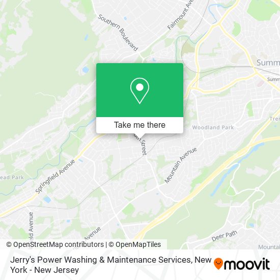 Jerry's Power Washing & Maintenance Services map