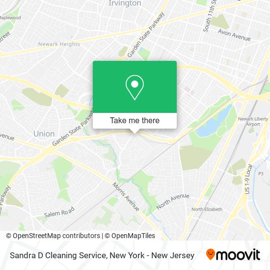 Sandra D Cleaning Service map