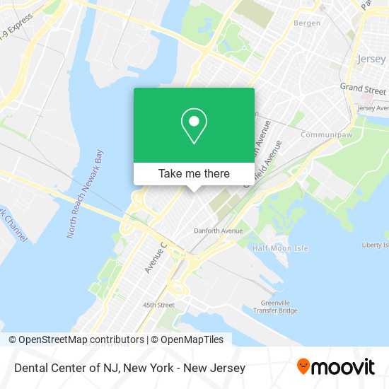 Dental Center of NJ map