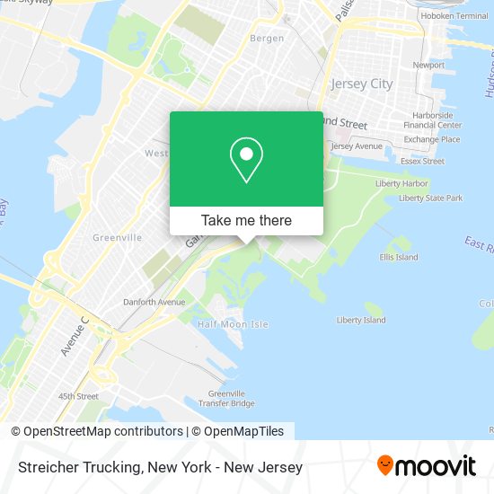 Mapa de Streicher Trucking