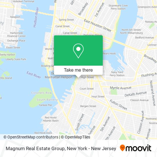 Magnum Real Estate Group map