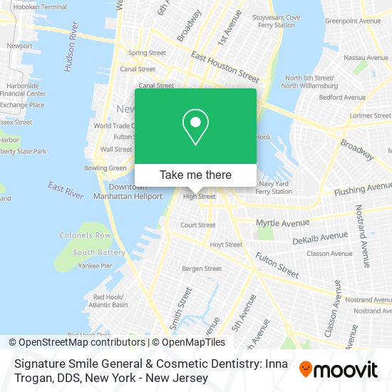 Signature Smile General & Cosmetic Dentistry: Inna Trogan, DDS map