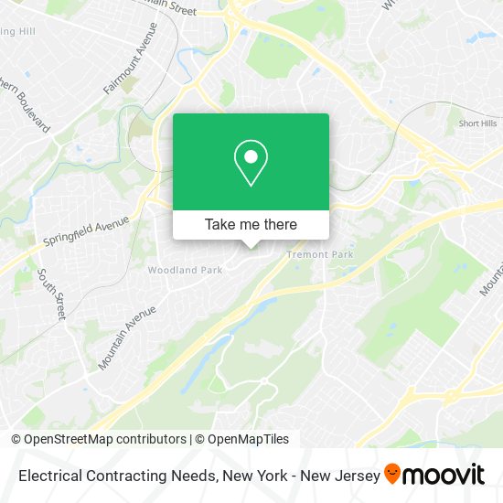 Electrical Contracting Needs map