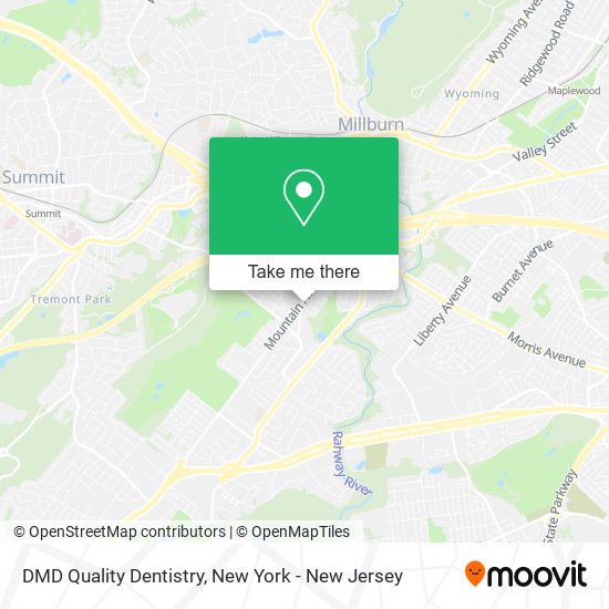 DMD Quality Dentistry map