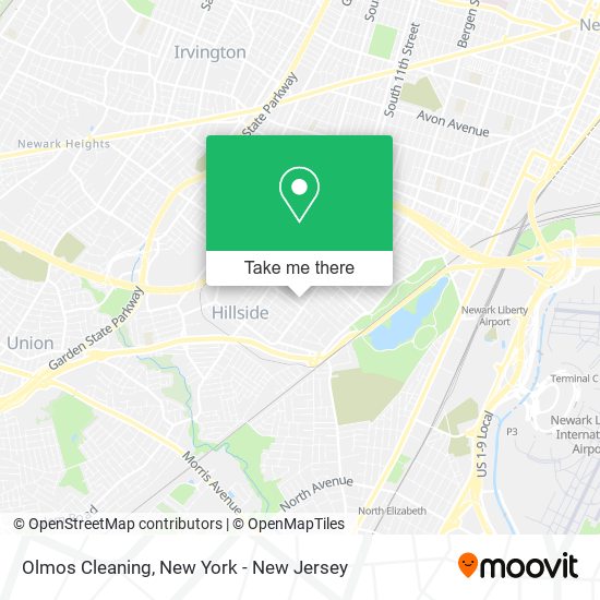 Olmos Cleaning map