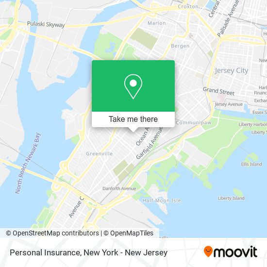 Personal Insurance map