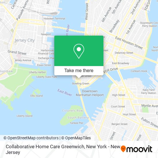 Mapa de Collaborative Home Care Greenwich