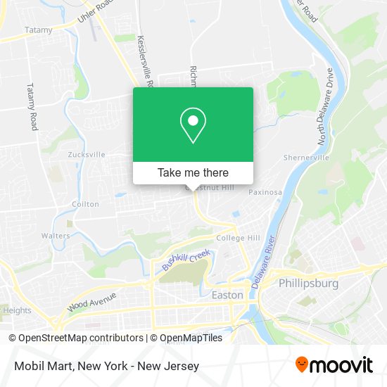 Mobil Mart map