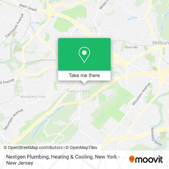 Mapa de Nextgen Plumbing, Heating & Cooling