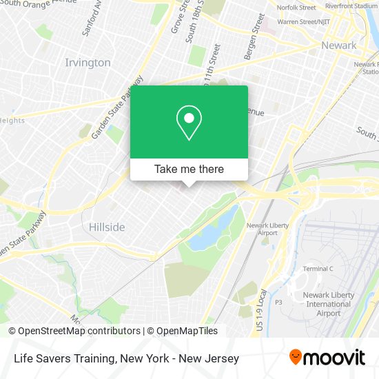 Life Savers Training map