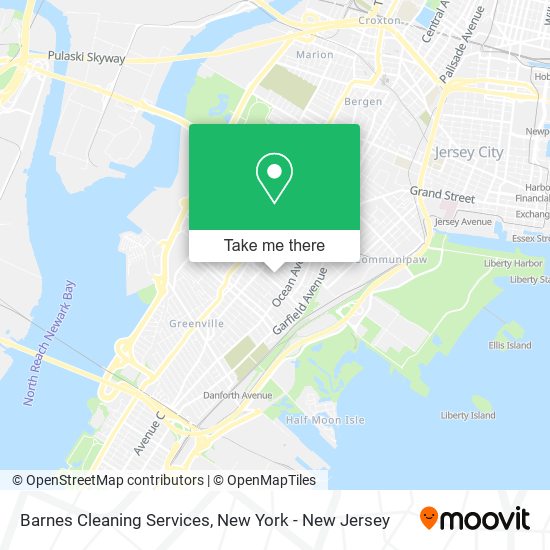 Barnes Cleaning Services map