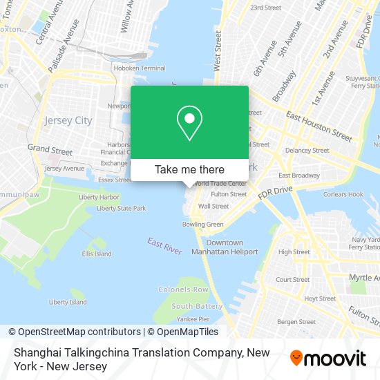 Shanghai Talkingchina Translation Company map