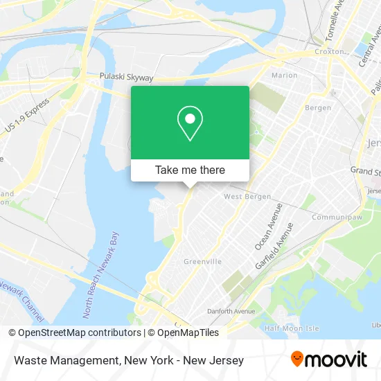 Waste Management map
