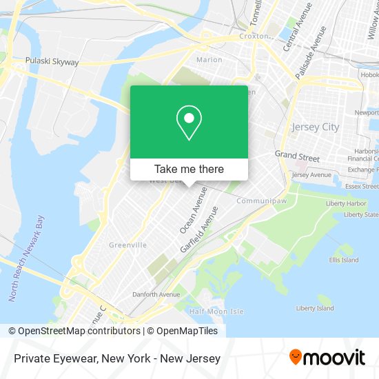 Private Eyewear map