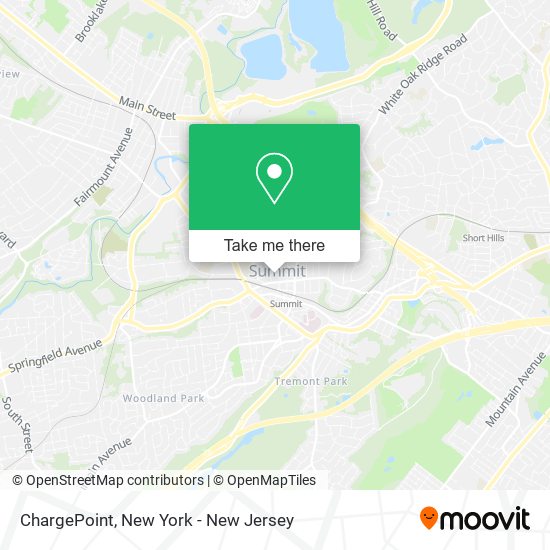 ChargePoint map