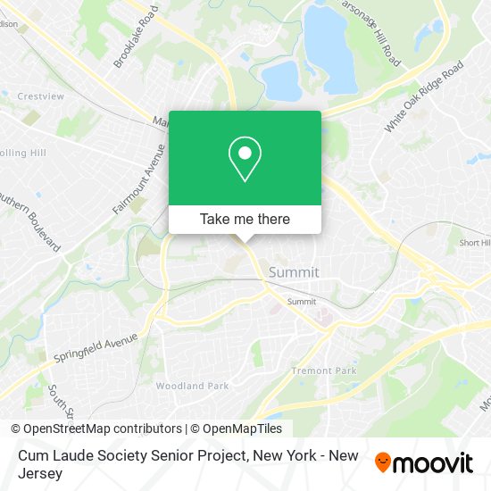 Mapa de Cum Laude Society Senior Project