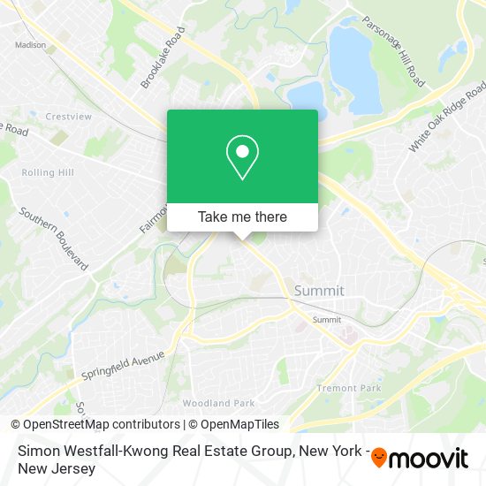 Mapa de Simon Westfall-Kwong Real Estate Group