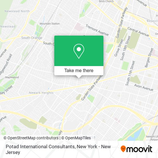 Potad International Consultants map