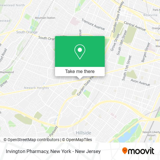 Irvington Pharmacy map