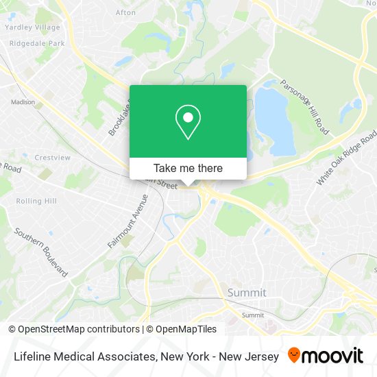 Mapa de Lifeline Medical Associates