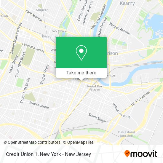 Credit Union 1 map