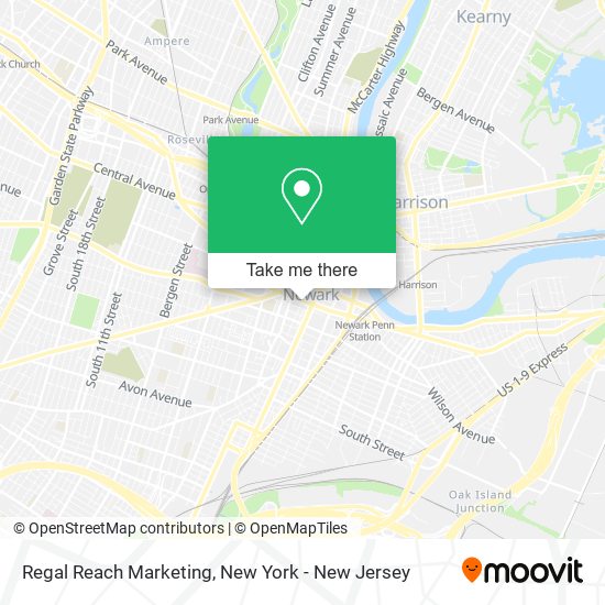 Regal Reach Marketing map