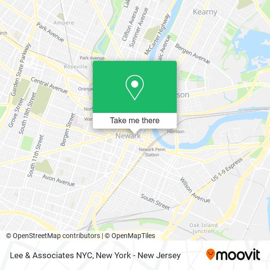 Mapa de Lee & Associates NYC