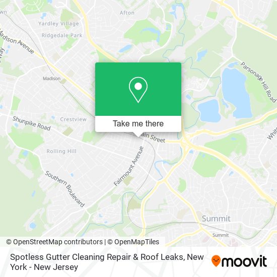 Spotless Gutter Cleaning Repair & Roof Leaks map