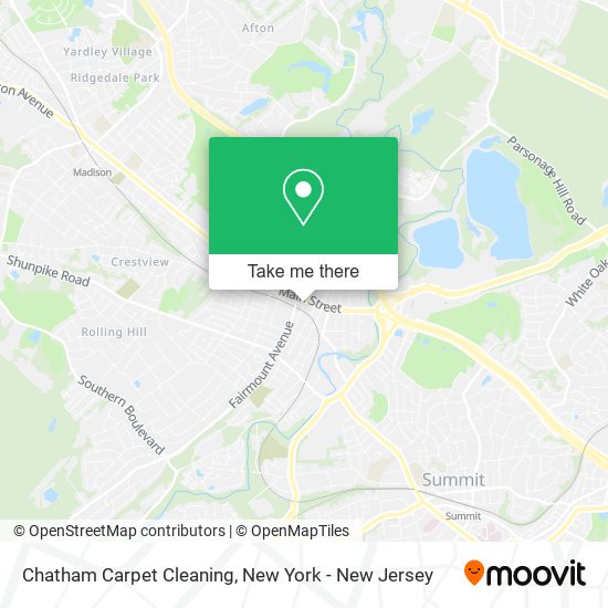 Chatham Carpet Cleaning map