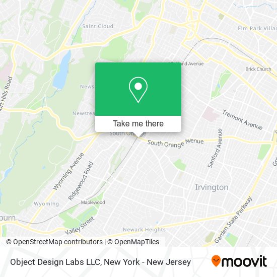 Mapa de Object Design Labs LLC