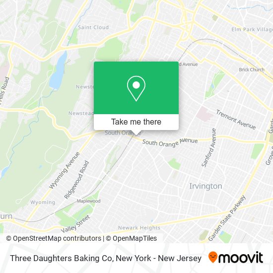 Three Daughters Baking Co map