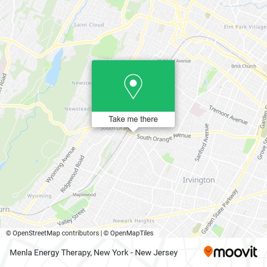 Menla Energy Therapy map