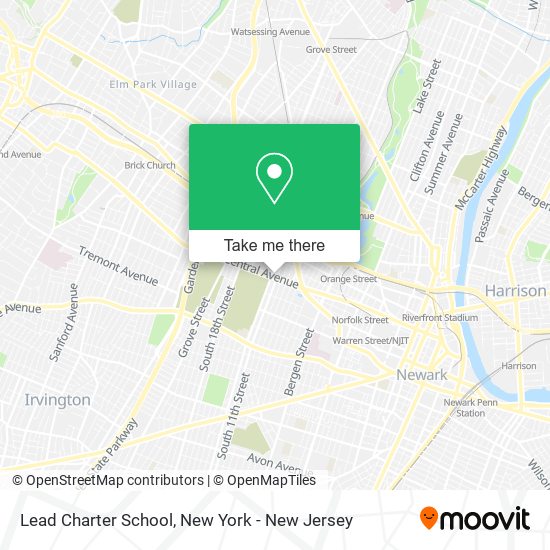 Lead Charter School map