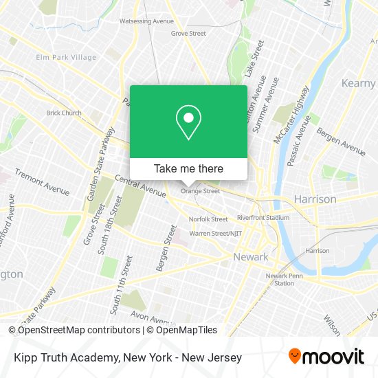 Mapa de Kipp Truth Academy