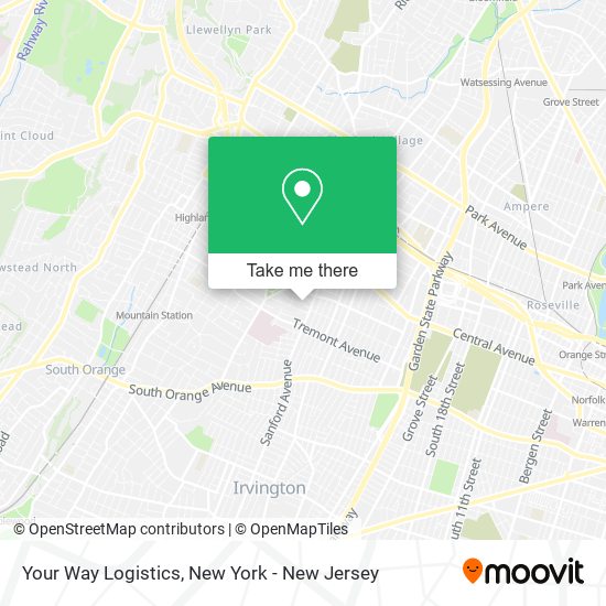 Your Way Logistics map