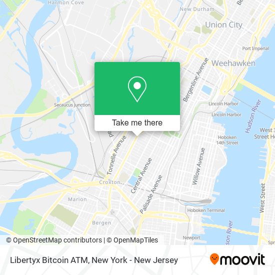 Libertyx Bitcoin ATM map