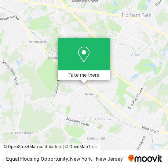 Equal Housing Opportunity map