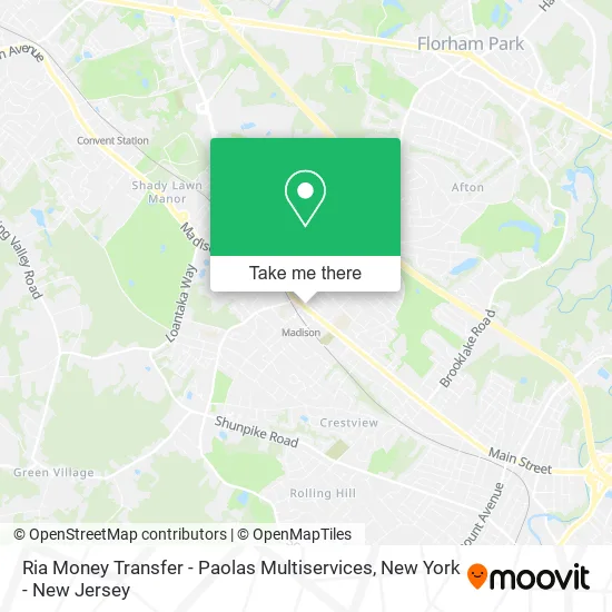 Mapa de Ria Money Transfer - Paolas Multiservices