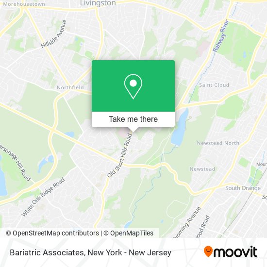 Bariatric Associates map